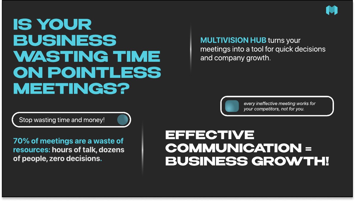 Multivision Hub presentation design